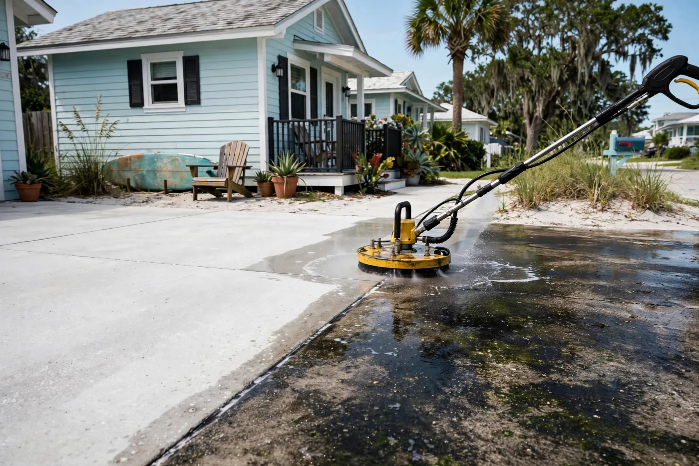 Pressure washing in Neptune Beach FL