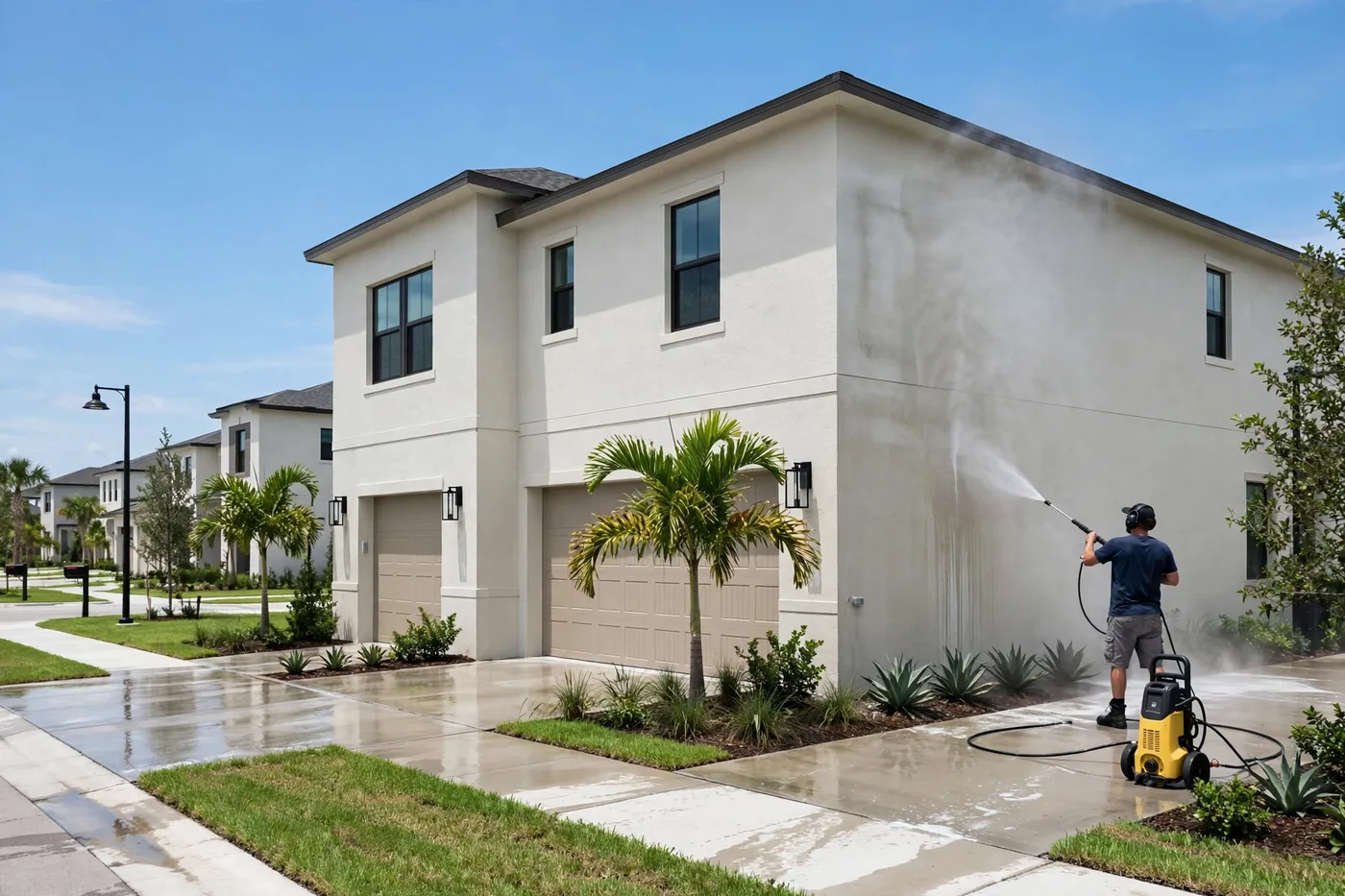 Pressure washing in Nocatee FL