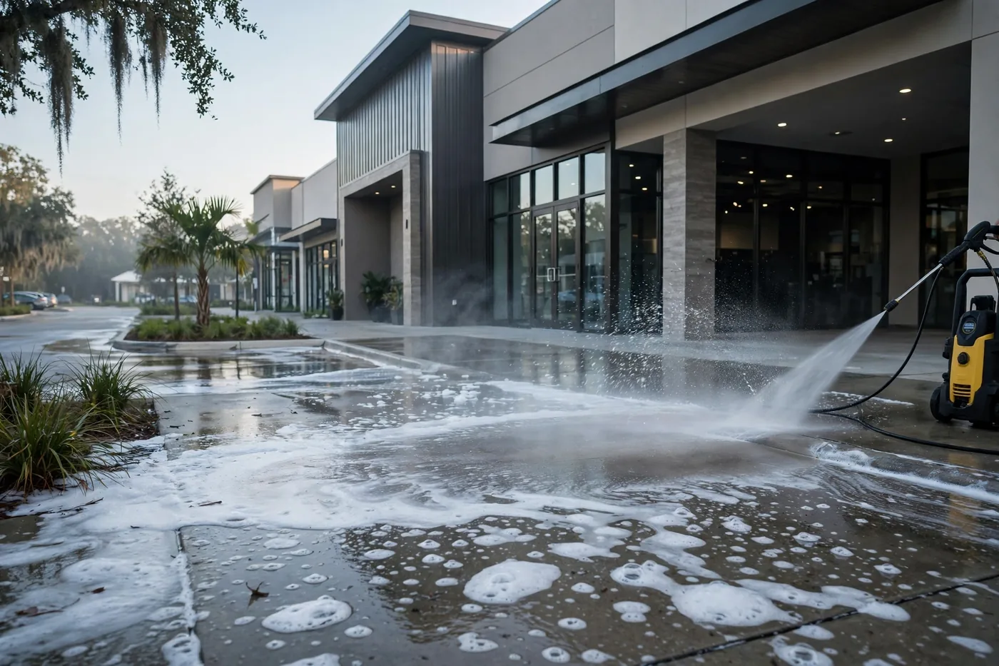 Pressure washing in Southside FL