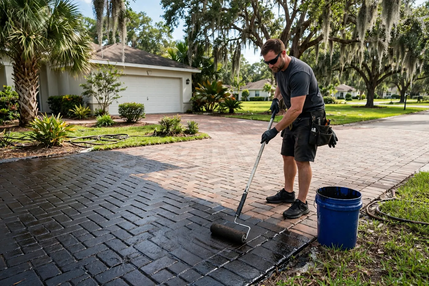 Paver Sealing After Pressure Washing: Jacksonville Homeowner’s Guide