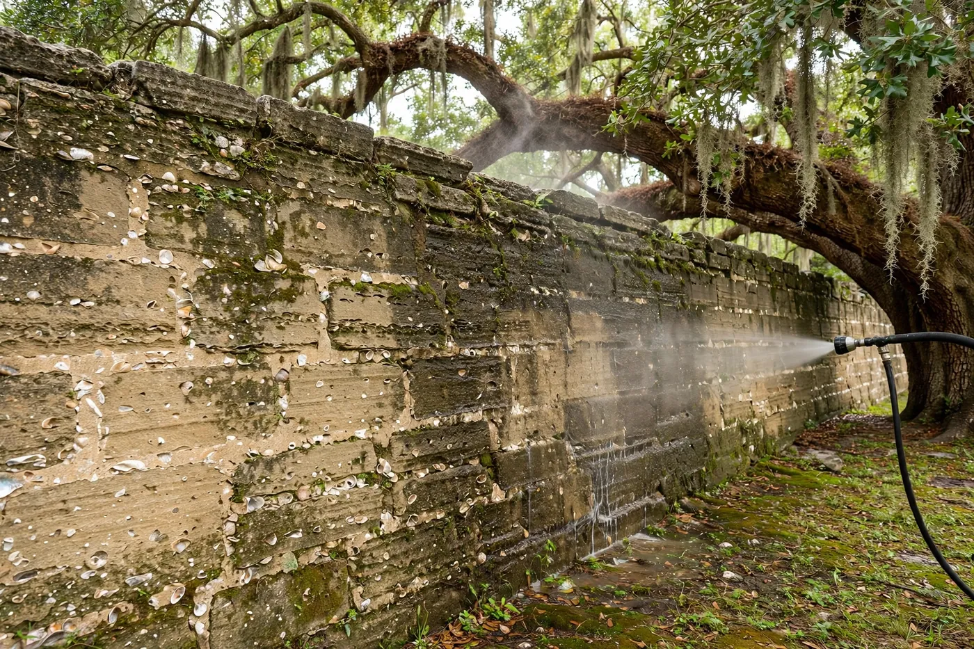 Tabby & Coquina: Cleaning Jacksonville’s Historic Masonry Safely