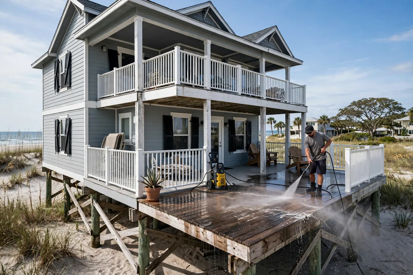 Airbnb & Vacation Rental Turnover Cleaning at the Beaches