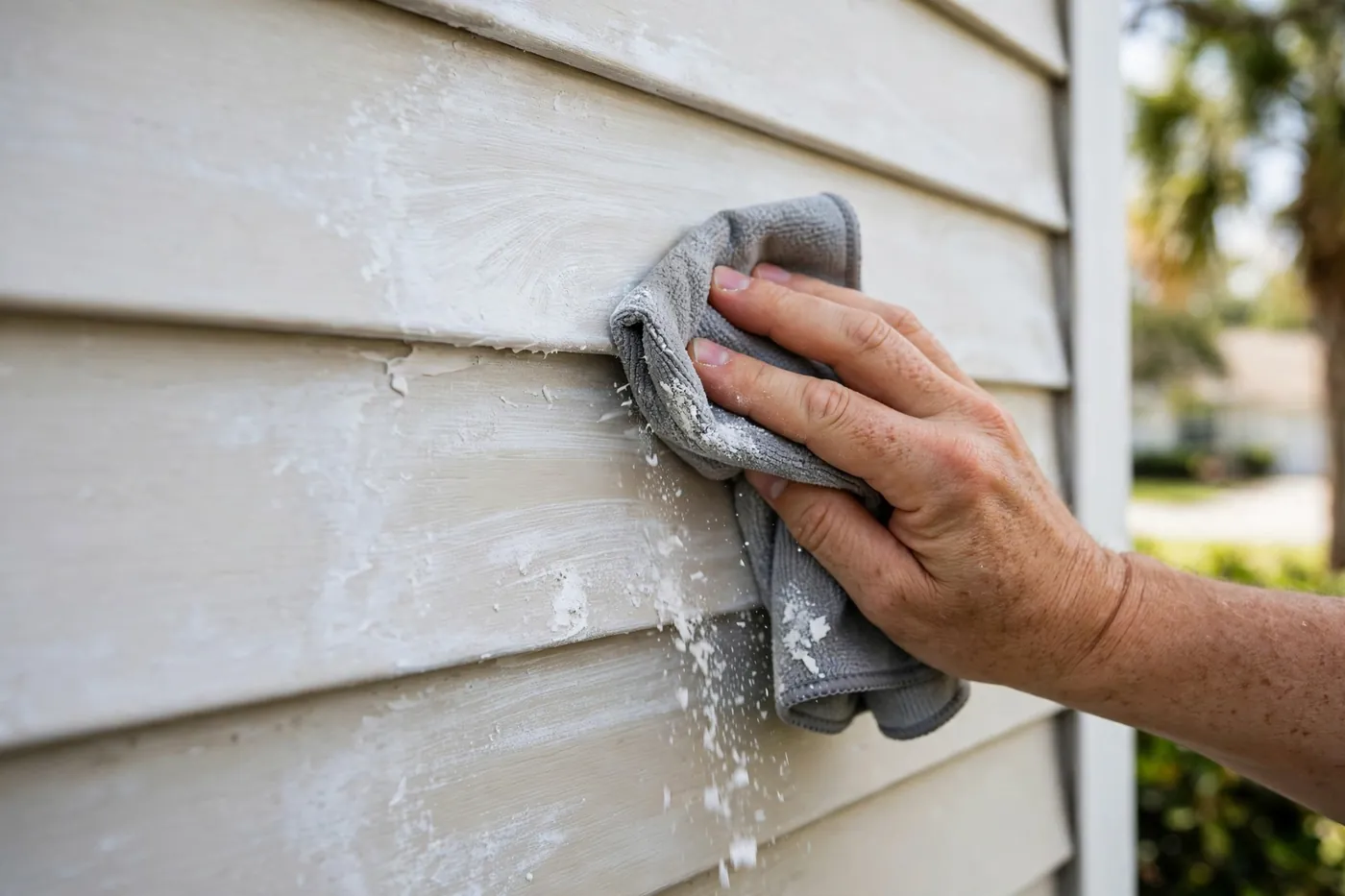 Chalky Oxidation on Vinyl Siding: Restoration vs. Replacement