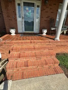 after stair washing